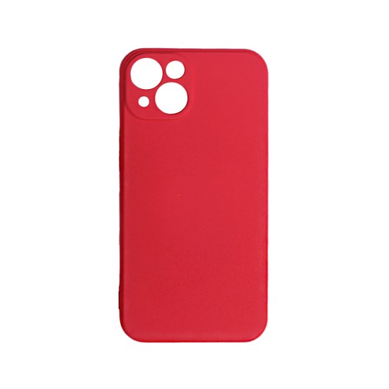 Soft Silicon Case for Apple iPhone 13 Red